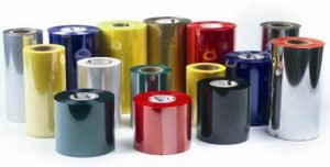 Ink ribbons for film labels
