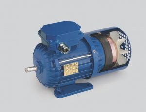 Electric motors with brakes Electric motors with brakes