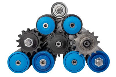 Motorised conveyor rollers